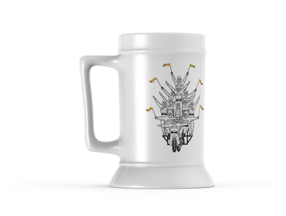 This Is How We Roll, Beer Stein Mug By Oliver Lake