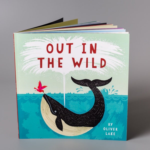 Out In The Wild by Oliver Lake ~ Signed Children's Book ~ Animal Book ~ Picture Book ~ Kids Book