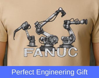 Fanuc Robotics Unisex T-shirt, Tech Robotics Shirt, Gift for