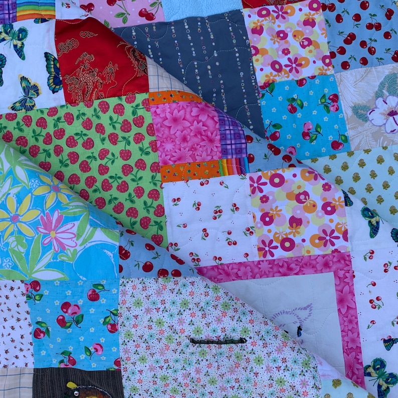Keepsake Baby Clothes Quilt Made From Your Child's Etsy