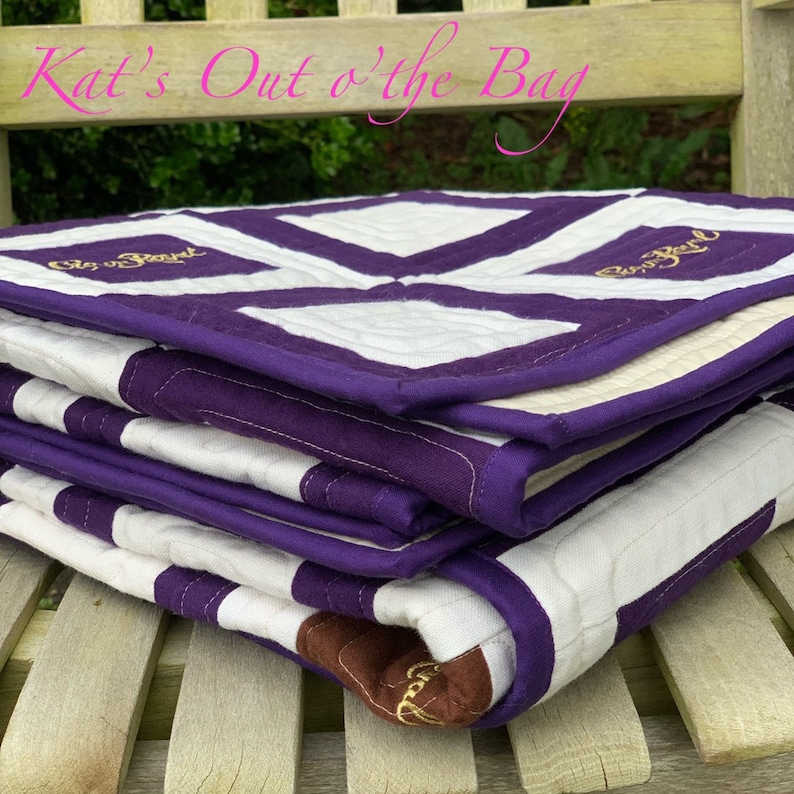 Crown Royal Quilt Blanket or Throw Made From Your Collection Etsy
