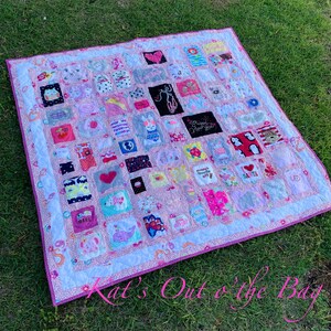 Baby Clothes Quilt, Baby Clothes Blanket, Quilt Made From Baby Clothes ...
