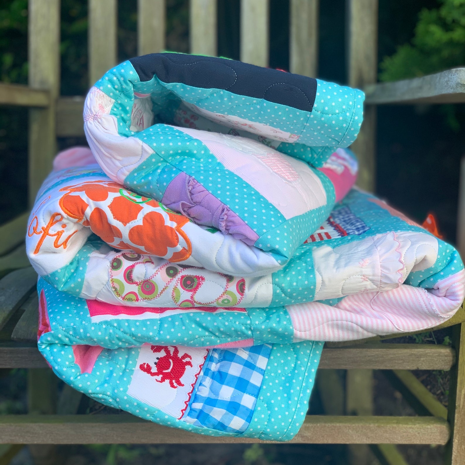 Baby Clothes Quilt MEMORY QUILT First Year Clothes Quilt Etsy