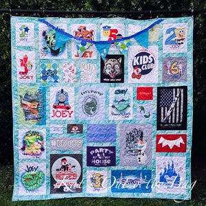 Baby Clothes Quilt MEMORY QUILT First Year Clothes Quilt - Etsy