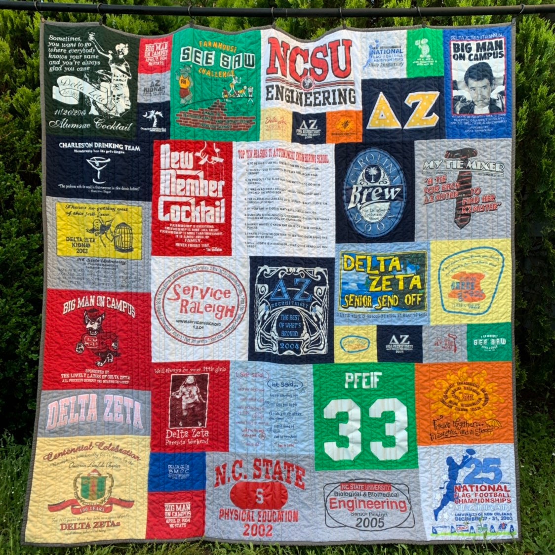 tshirt blanket etsy