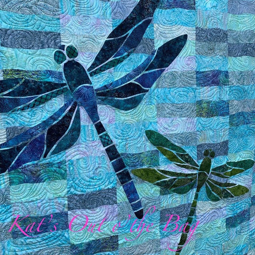 Dragonfly Applique Template or Pattern NO INSTRUCTIONS Etsy