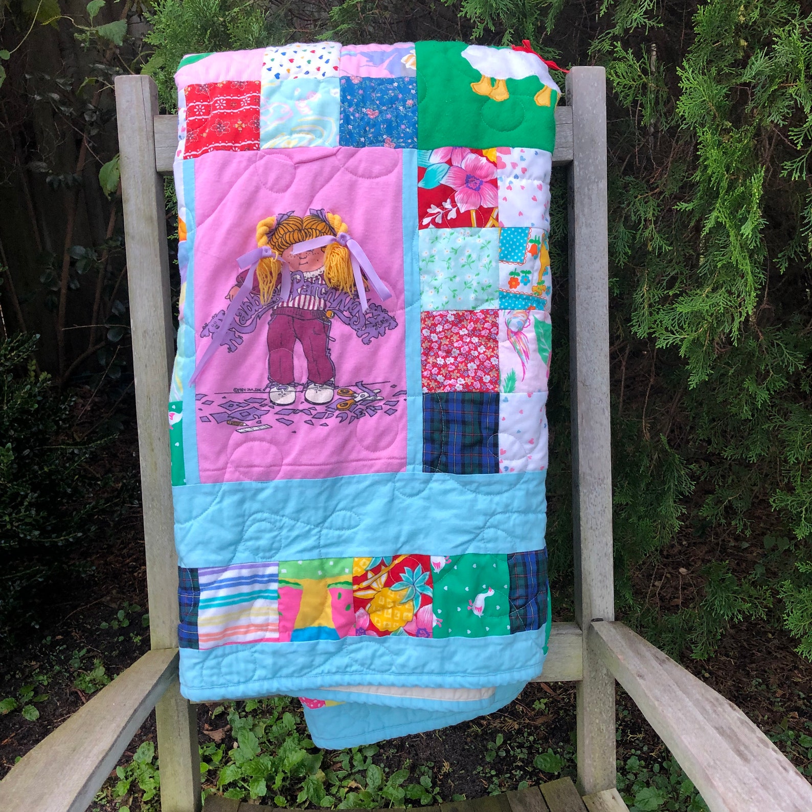Baby Clothes Quilt Quilt Made From Baby Clothes Baby Memory Etsy