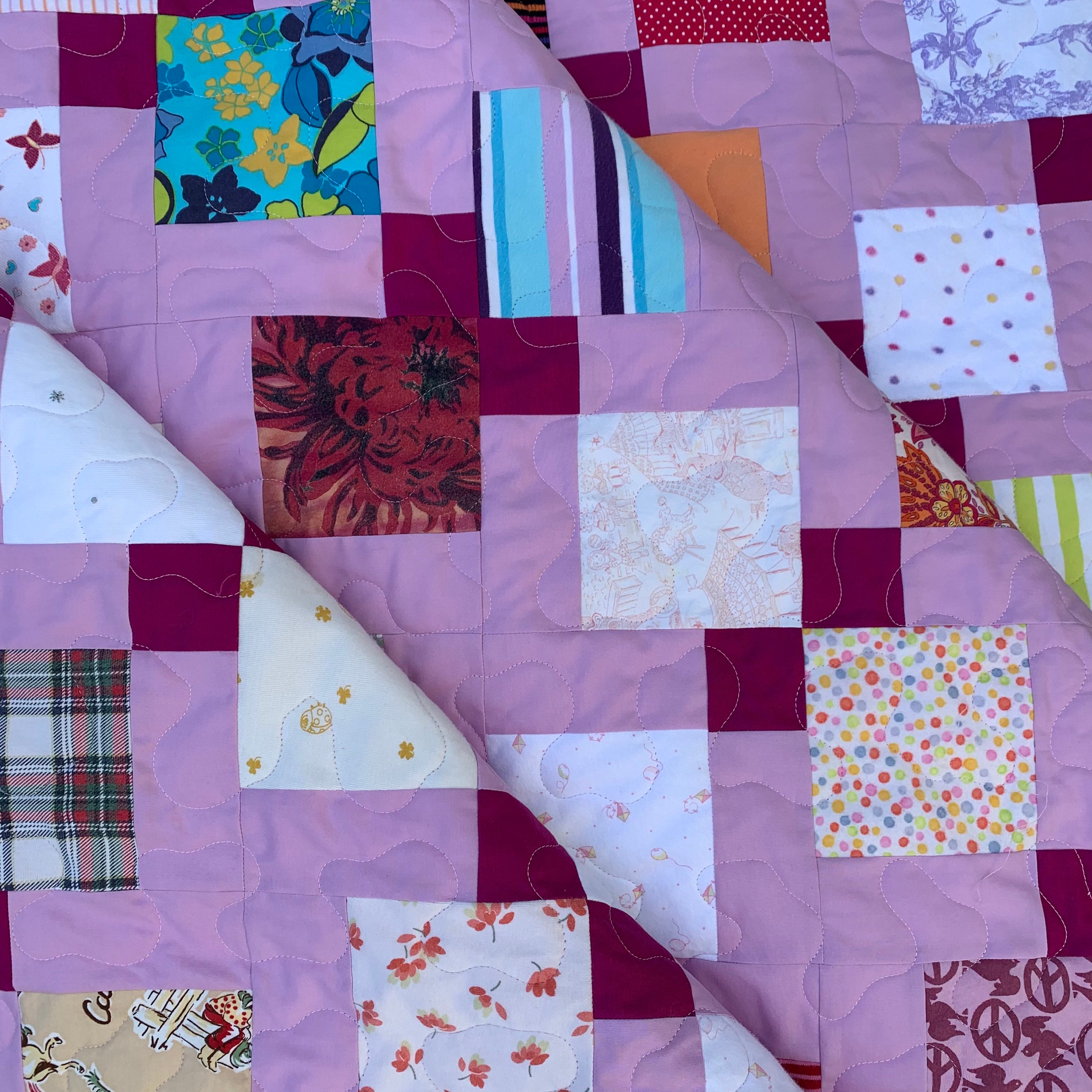 Baby Clothes Quilt made from your child's clothing Etsy