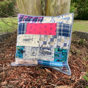 Memory Pillow Case or Sham made from baby items, custom made to order