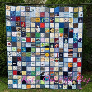 Baby Clothes Quilt Made From Your Child's Clothing - Etsy