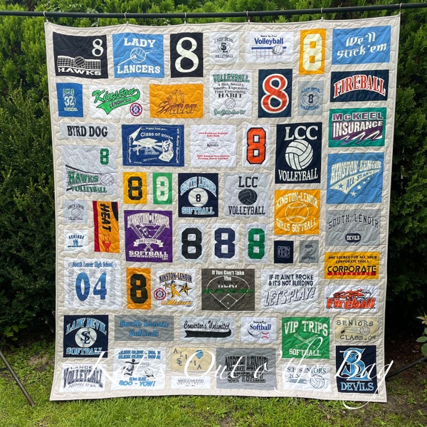 T Shirt Quilt Etsy