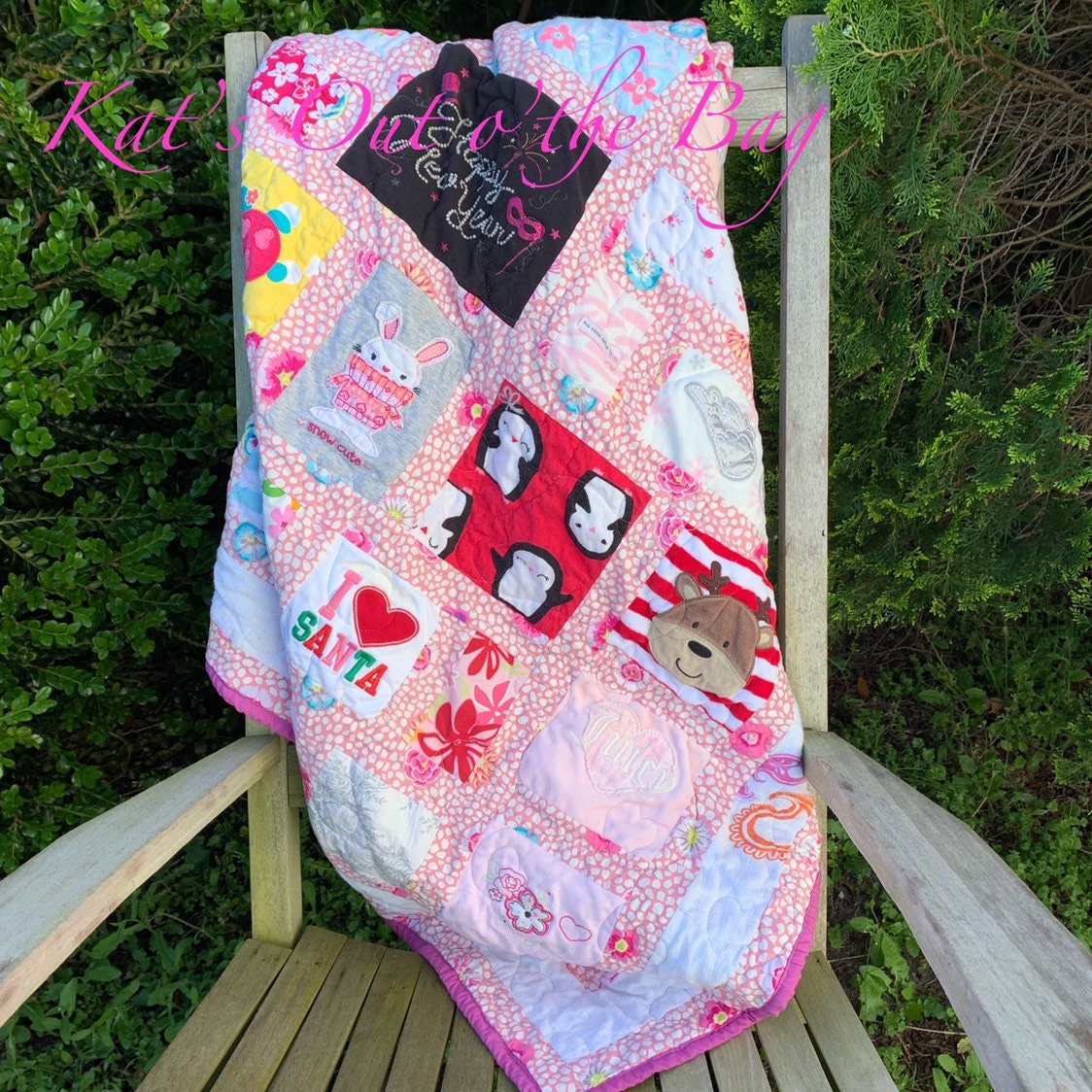 Baby Clothes Quilt Baby Clothes Blanket quilt made from | Etsy