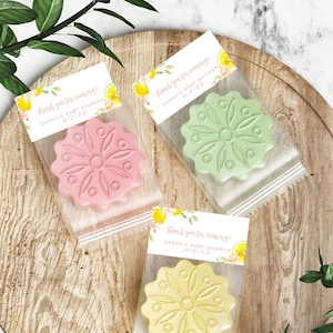 Lemon favor tag bag toppers 4 inch wide lemon bag favor tag toppers, Lemon drops or candy toppers, lemon bridal shower lemon baby shower