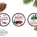 Lumberjack Cupcake Toppers Lumberjack Printable Cupcake Toppers ...