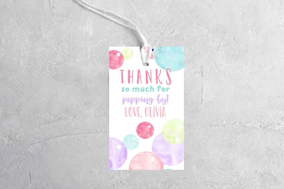 Girl Bubble Party Favor Tags Bubbles Favor Tags Pink Foam Pool Party Summer  Party Bubbles 1st 2nd 3rd Birthday Party Gift Tag Party Favor -  Sweden