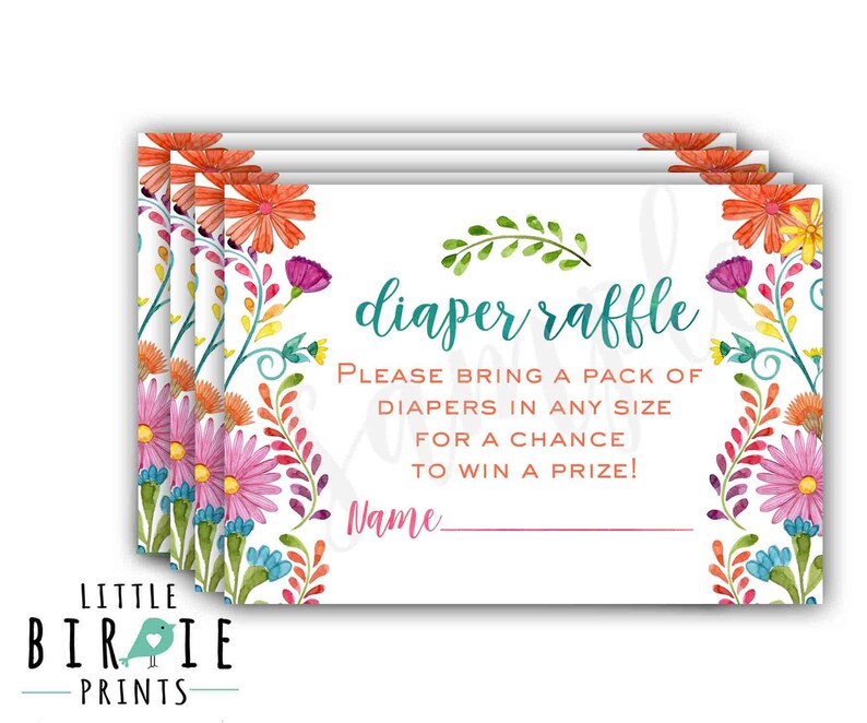 BABY SHOWER FIESTA Invitation Watercolor Fiesta Invitation Etsy