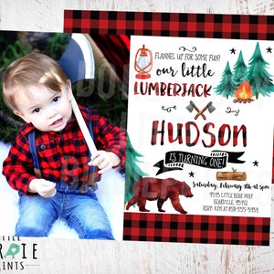 Lumberjack Cupcake Toppers Lumberjack Printable Cupcake Toppers ...