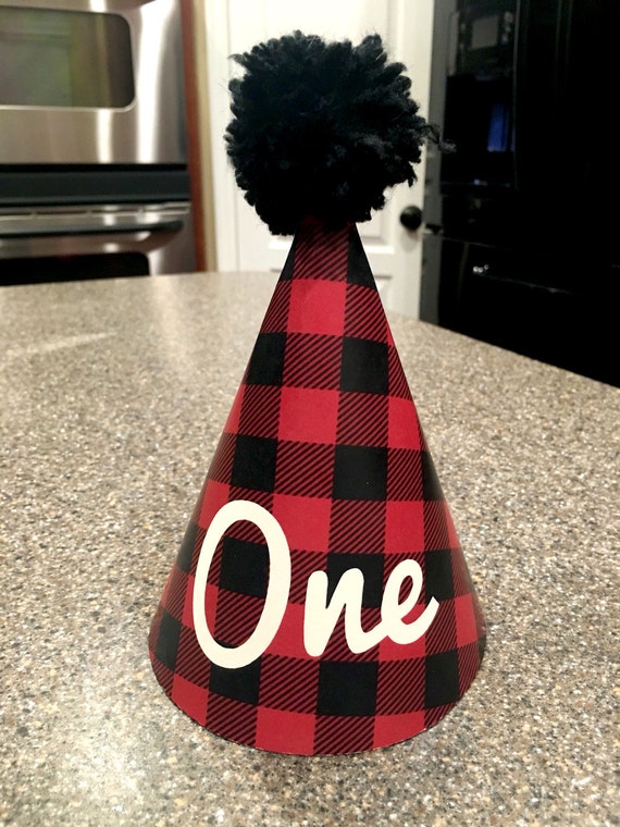 LUMBERJACK Birthday Party Lumberjack First Birthday Party Hat Etsy