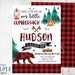 Lumberjack Cupcake Toppers Lumberjack Printable Cupcake Toppers ...