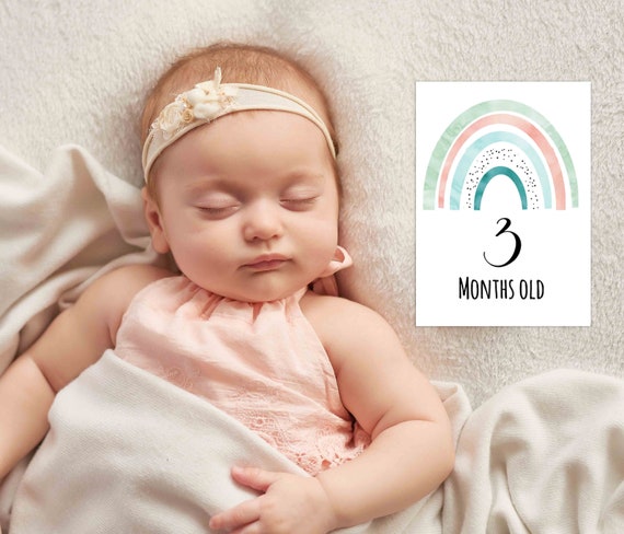 etsy baby milestone
