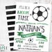 SOCCER Banner Soccer Printable Banner Birthday Party - Etsy