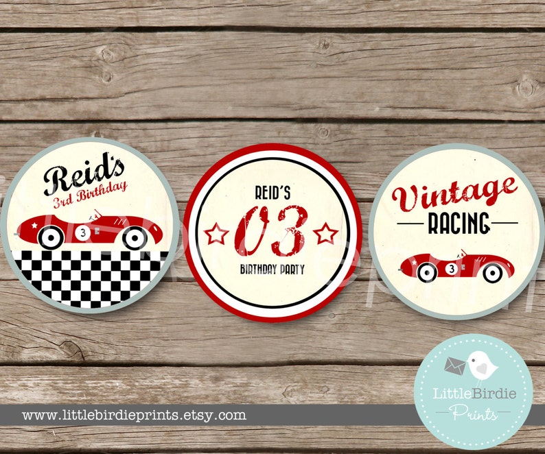 CAR Invitation Race Car Invitation Vintage Race Car Etsy