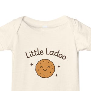 Little Ladoo Baby Onesie – Desi Baby Gift, Indian Baby Shower Outfit, South Asian Infant Bodysuit, Chutney Child Design