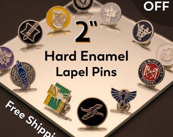 Custom Hard Enamel Pins: Personalized Design Badges, Logo badges