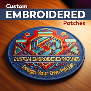 Embroidered Patches: Custom Design Embroidery, Patches for Varsity Jackets