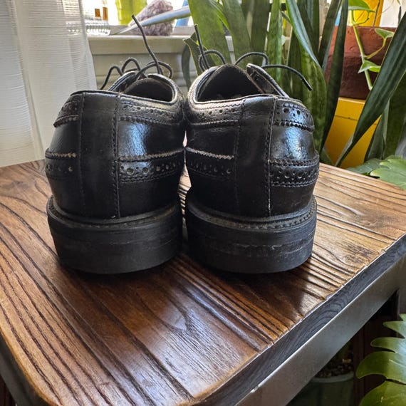 Stuart McGuire Black Leather Longwing Brogue Spri… - image 4