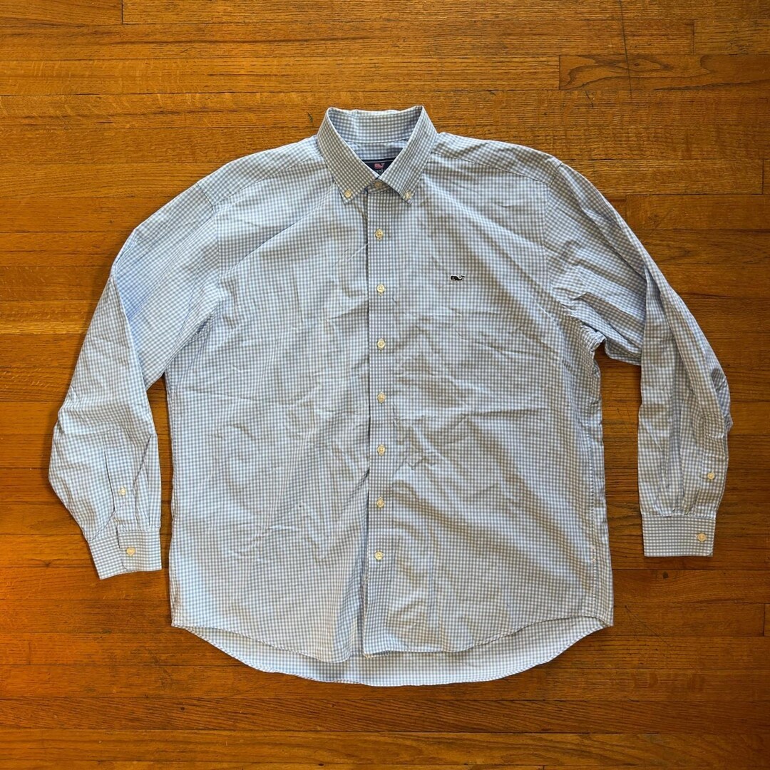 Chemise homme Vineyard Vines 2XL bleu à carreaux coupe