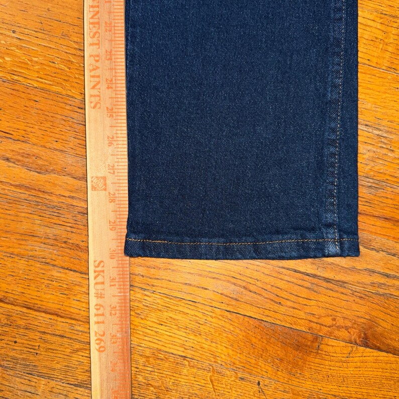 Wrangler Men's Dark Wash Straight Leg Denim Jeans 32x30 image 5