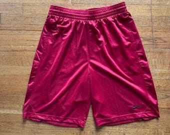 New with Tags Nike Athletic Shorts Lightweight Basketball Training Red Med
