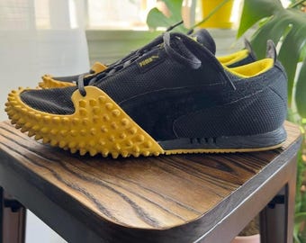 2007 Men's Puma 5100M Black/yellow Size 10.5