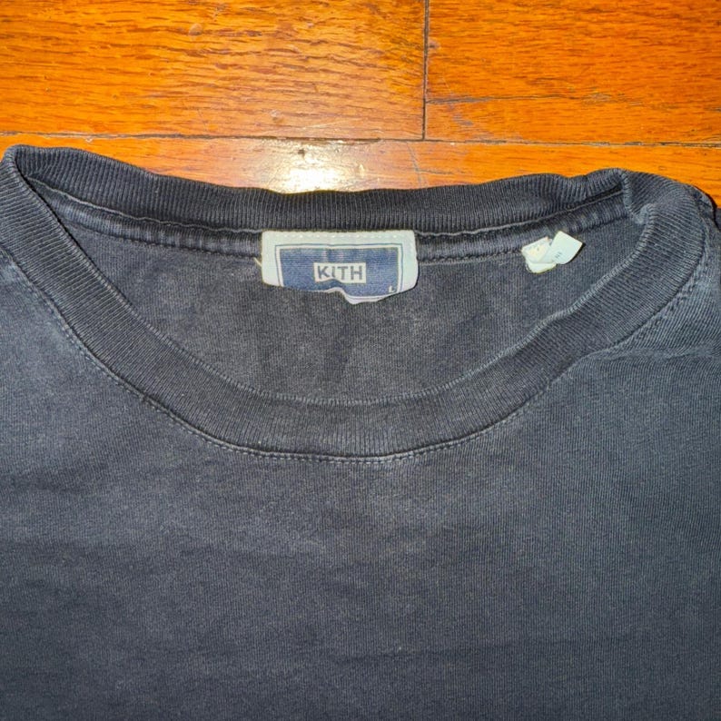 KITH Herren Black Racing Grandprix Grafik-T-Shirt Größe L Bild 2