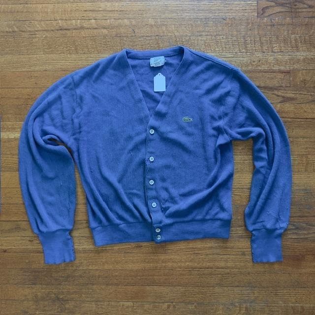 Lacoste Izod Cardigan - Etsy