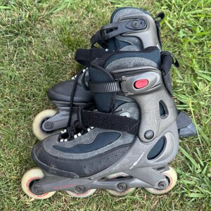 Rollerblade Bio Dynamic Men's Inline Skates Grey Black US 8 ABEC 5 78mm Wheels