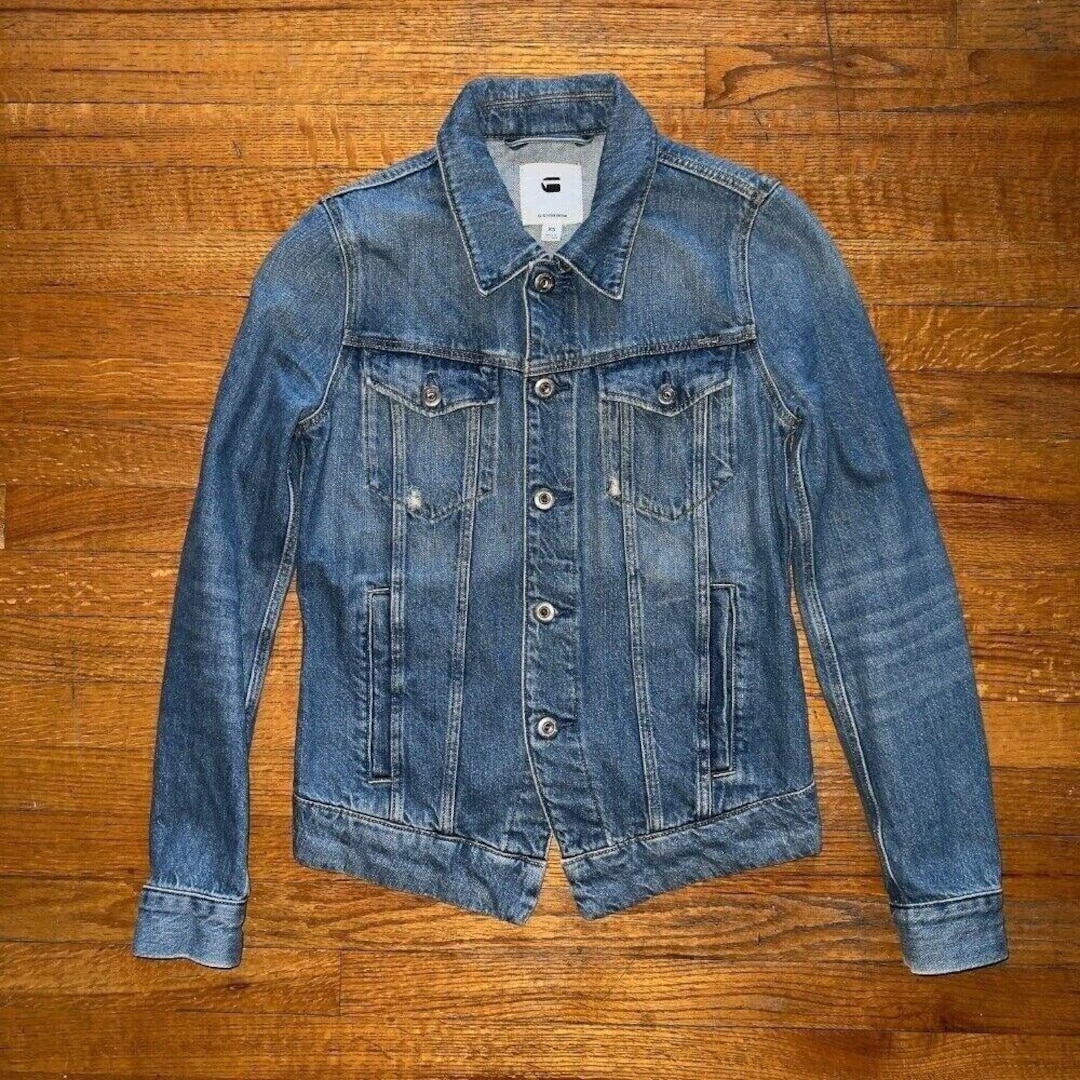 G-Star RAW 3301 デニムジャケット フィットトラッカージーンズ