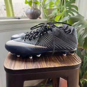 Nike Vapor Speed Low TD Crampons de football Marine Blanc Homme Taille 14