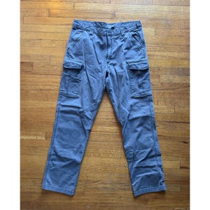 Carhartt Relaxed Fit Cargo Pants Work Utility Outdoor Gray 38x36 image 1