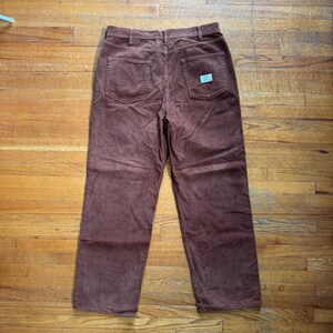 Pantalones anchos de pana marrón para hombre de BDG Urban Outfitters, talla 36x30 imagen 7