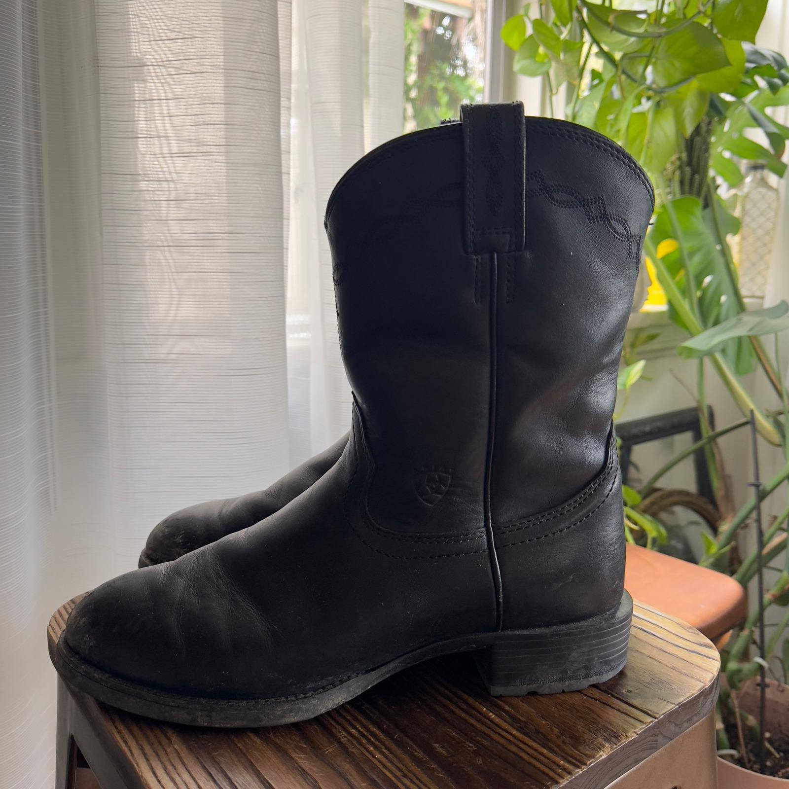 ⭐️未使用⭐️　CHAMULA　2672　カウボーイブーツ　ブラック　レザー 2025年最新】CHAMULA カラー：ブラック系 ウエスタンブーツの