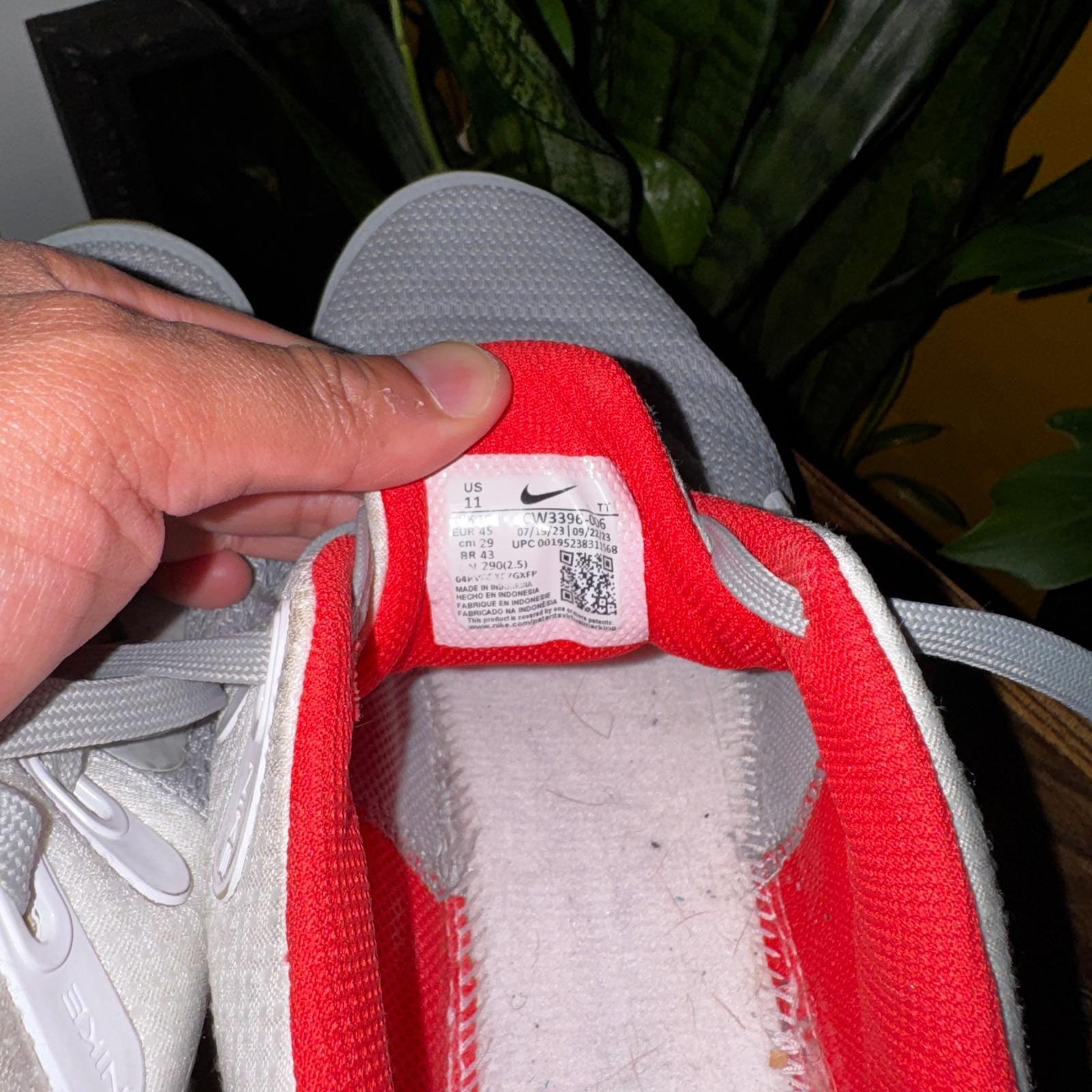 Nike Air Max Alpha Trainer 4 Mens 11 Wolf Grey Red Gum CW3396-006 Training Shoes Nike Air Max Alpha Trainer 4  main image 3