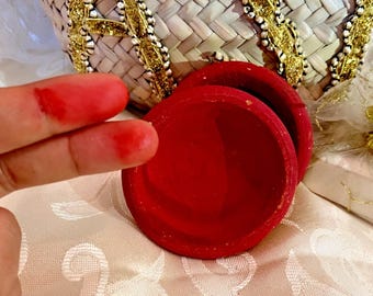 Tinte para labios y mejillas Aker Fassi, maquillaje vegano marroquí en tarro de barro