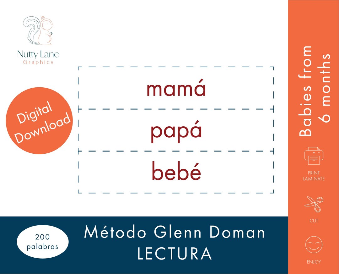 Glenn Doman Method: Reading With Over 200 Words. Early Reading and ...