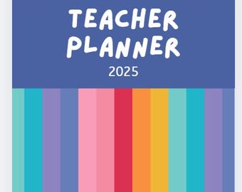 Teacher Planner 25-26 School Year