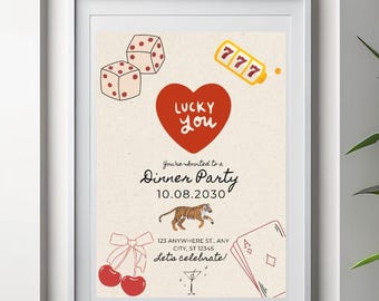 Lucky You Invitation
