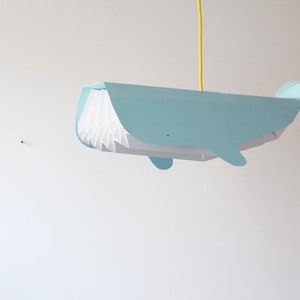 NEU: Papierwal-Lampe, Origami-Lampe Bild 4