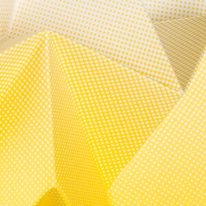 Moth origami lampshade gradient yellow image 3