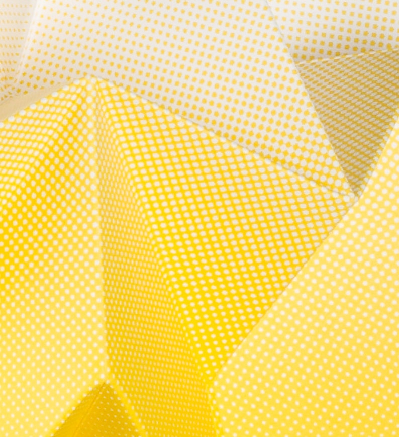 Moth origami lampshade gradient yellow image 3